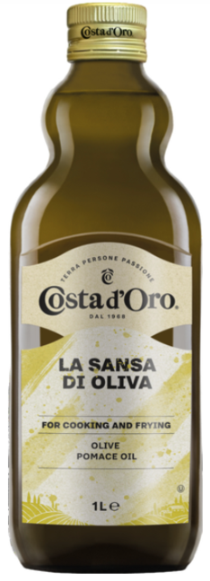 Олія оливкова Costa d'Oro Sansa жмихова рафінована 1л